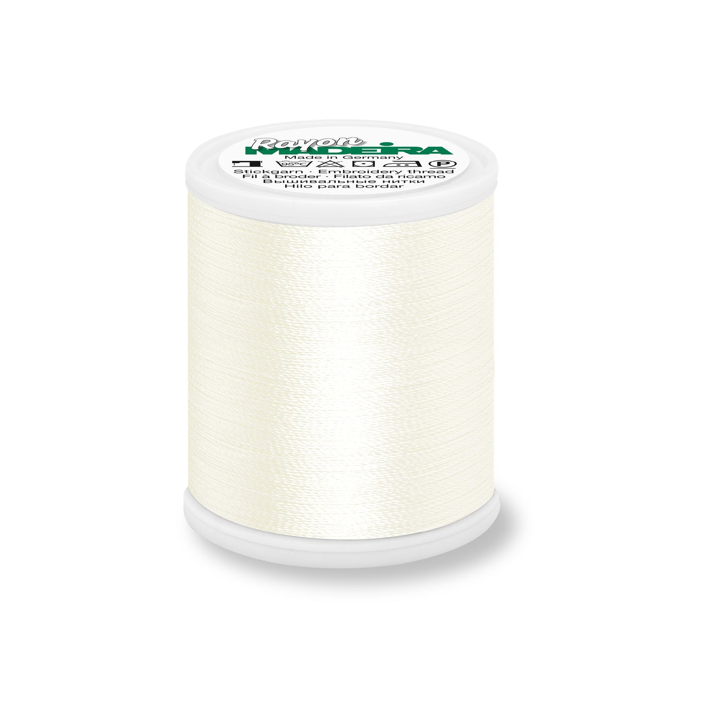 1000 m Stickgarn Madeira Rayon No.40, Farbe 1067 hellgelb