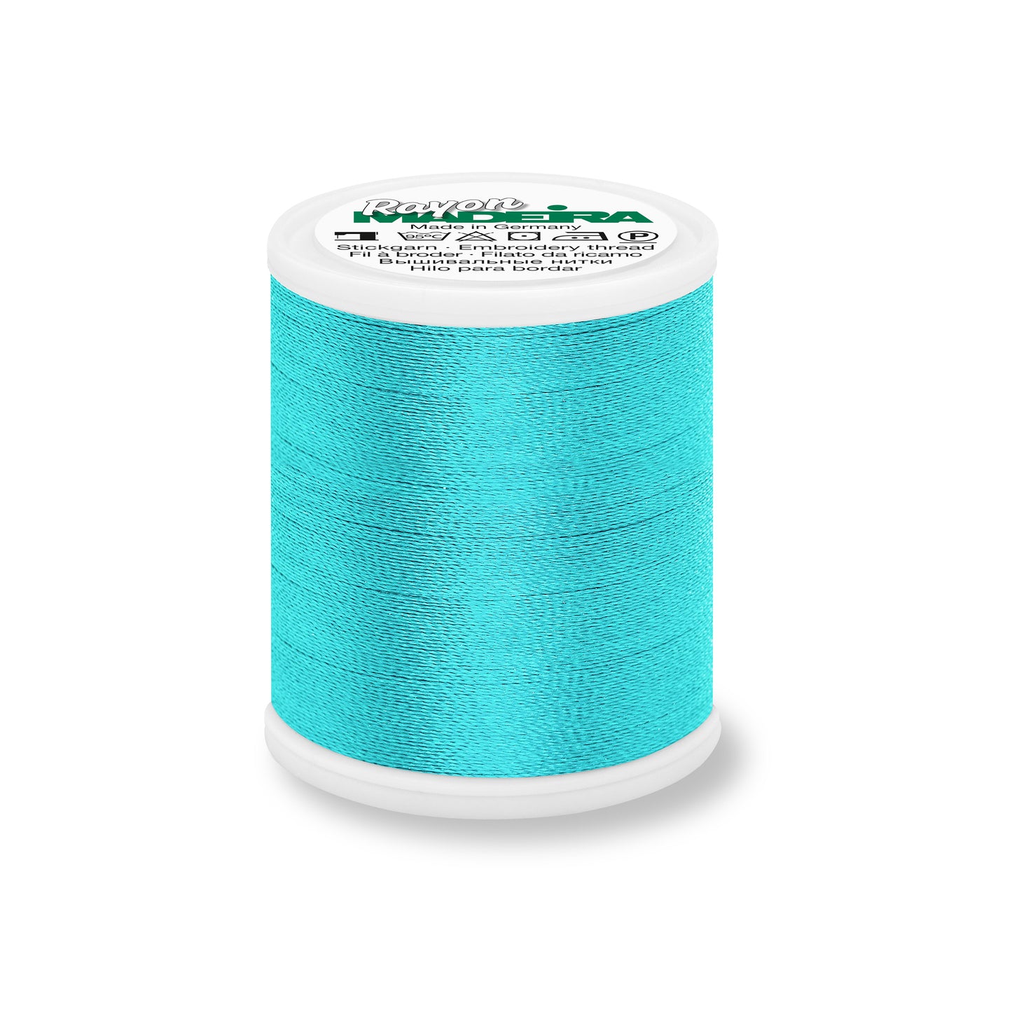 1000 m Stickgarn Madeira Rayon No.40, Farbe 1094 Türkis
