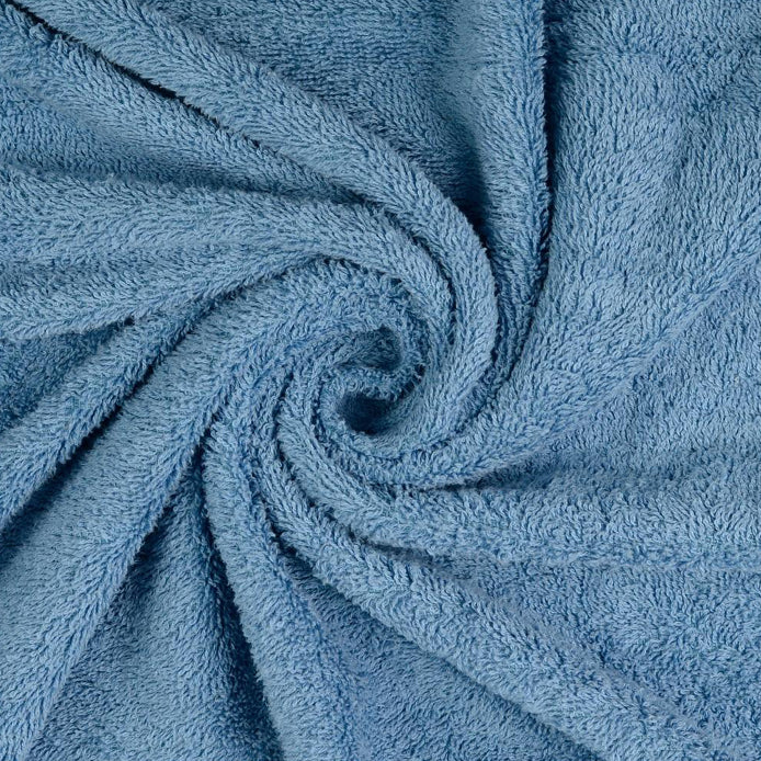 Baumwollfrottee Meterware Jeansblau