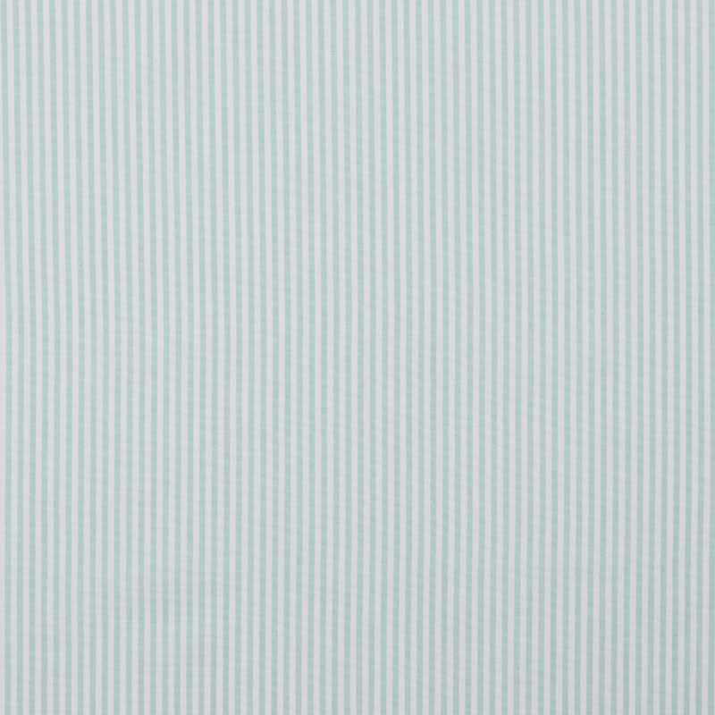 Baumwollstoff Streifen mint und weiss 5mm, Meterware
