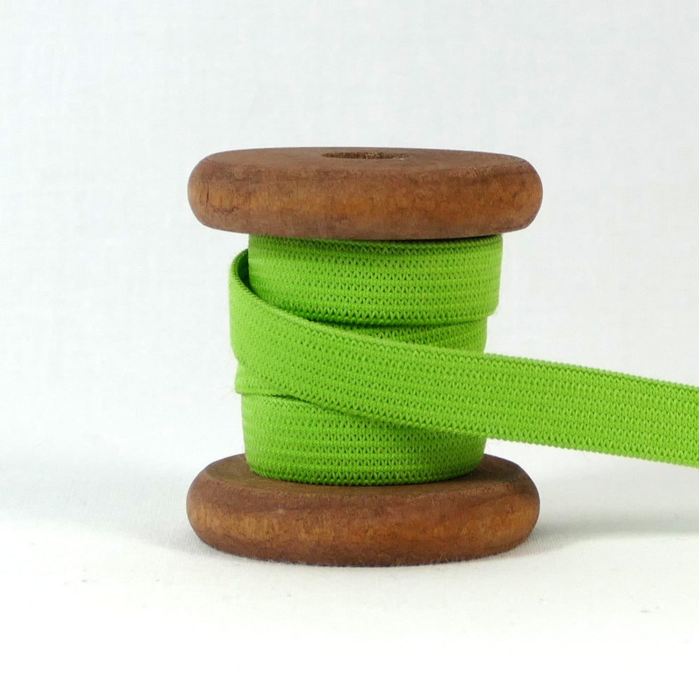 Gummiband Meterware 10 mm Grün