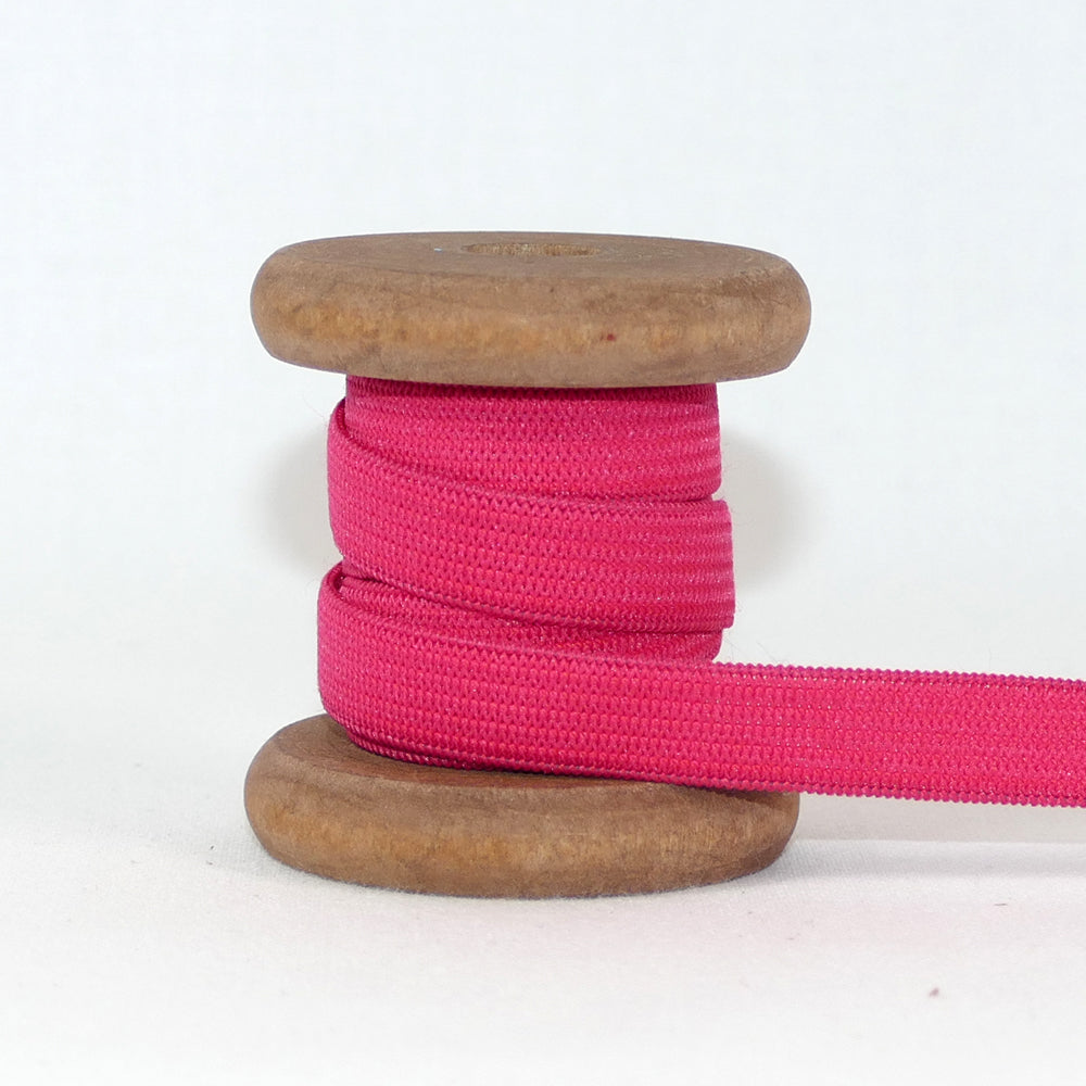 Gummiband Meterware 10 mm Pink