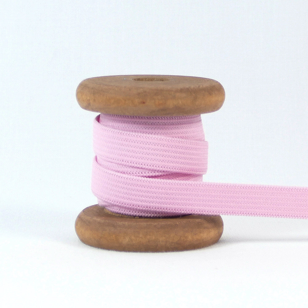 Gummiband Meterware 10 mm Rosa