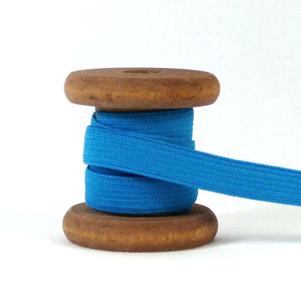 Gummiband Meterware 10 mm Türkis
