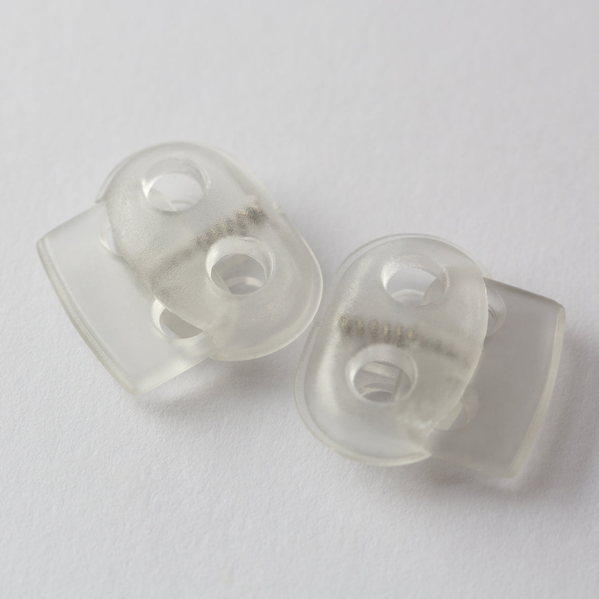 Kordelstopper Transparent, Kunststoff