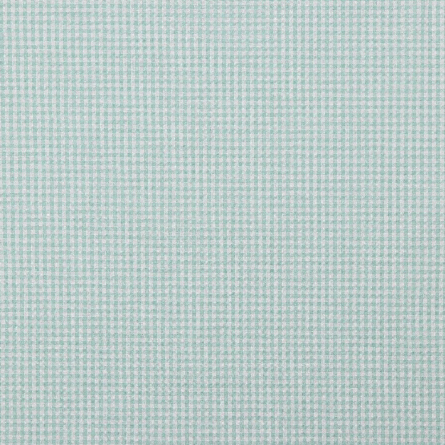 Baumwollstoff Popeline kariert 0,27 cm in Mint aus 100 % Baumwolle, 144 cm breit, Meterware ab 1 Meter