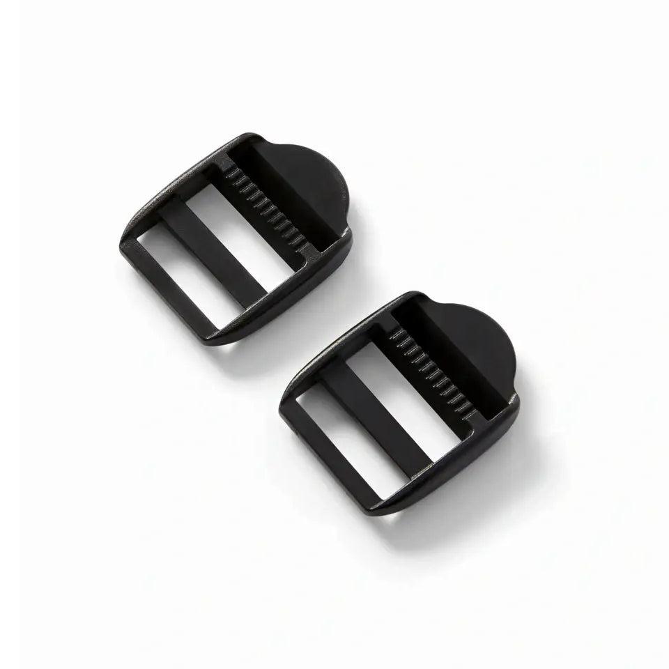 Leiterschnalle, 25 mm, schwarz Union Knopf