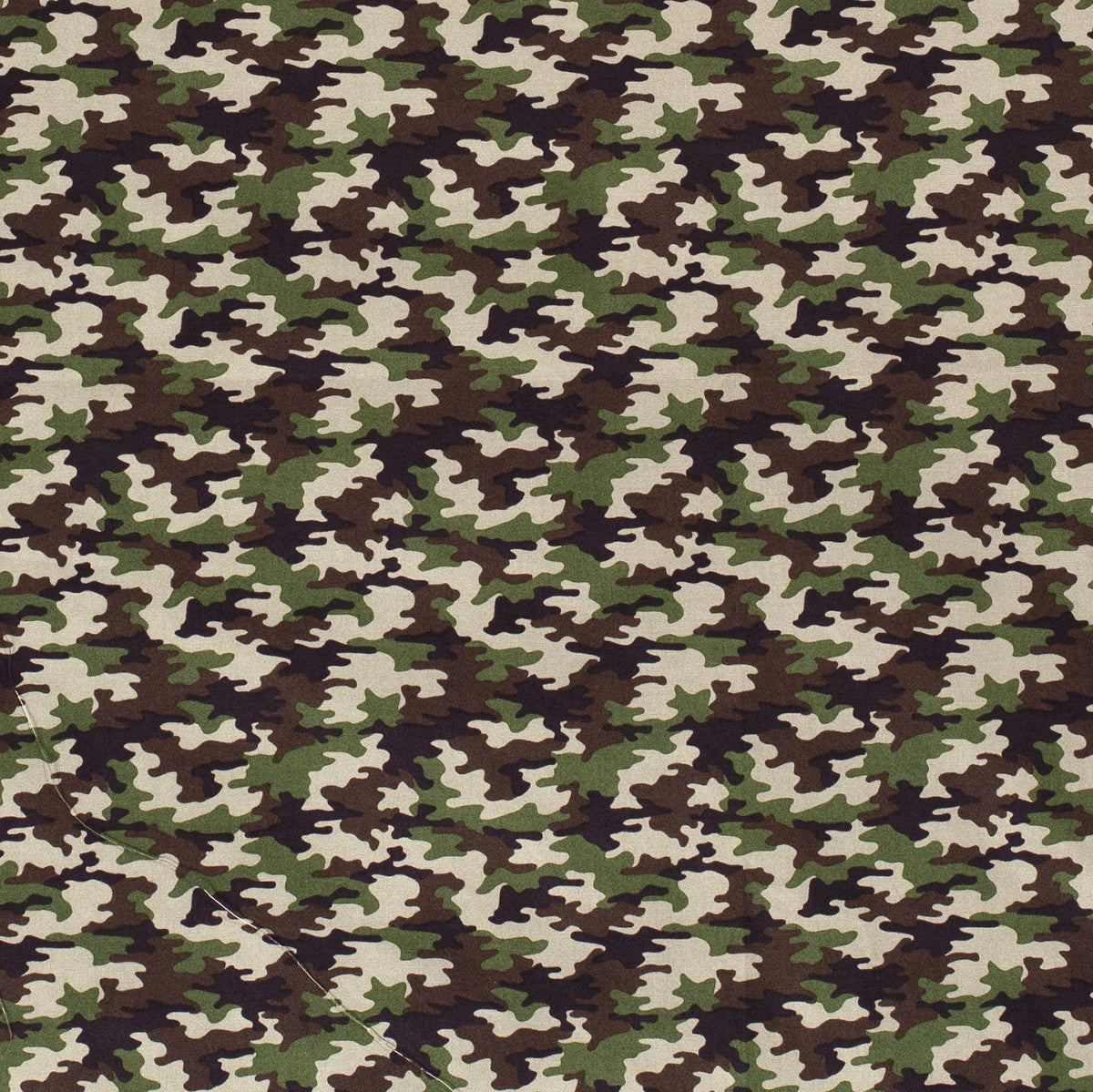 Baumwollstoff Camouflage Meterware Grau-Braun