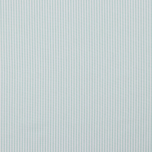 Baumwollstoff Streifen mint und weiss 5mm, Meterware 