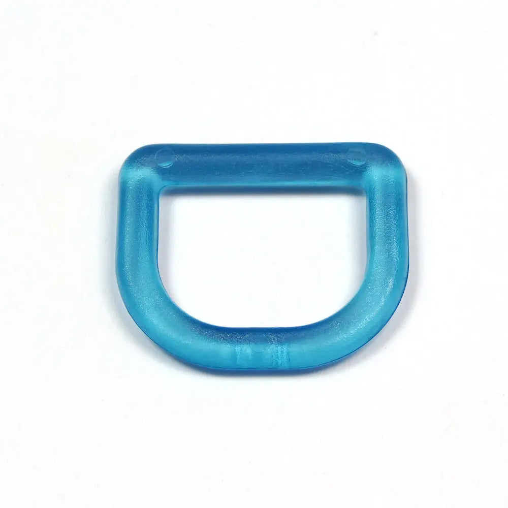 D-Ring Kunststoff 25 mm in Blau – Taschenzubehör für 25 mm Gurtband