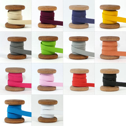 Gummiband Meterware 10 mm breit verschiedene Farben erhältlich