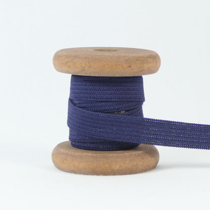 Gummiband Meterware 10 mm Dunkelblau