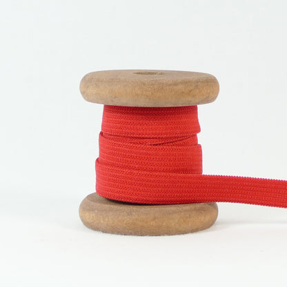 Gummiband Meterware 10 mm Rot