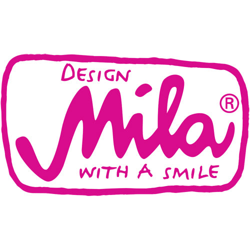Becher Tasse Mila Design, Motiv "Just Arrived", blau