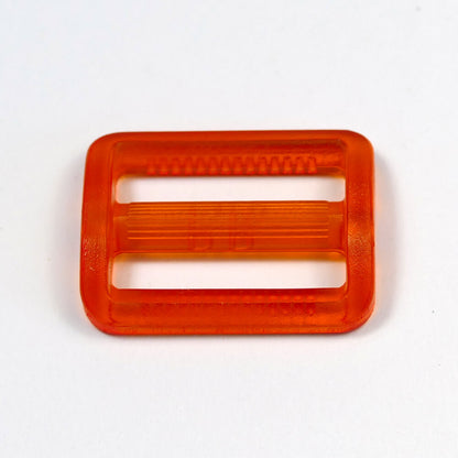 Versteller/Leiterschnalle  Kunststoff 25 mm Unionknopf Orange