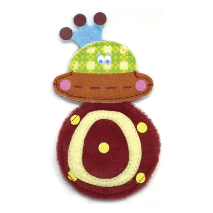 Dushi Stoffbuchstabe O in vielen unterschiedlichen Farben, aus Baumwolle, mit Schlaufe zum Annähen oder Aufhängen, ca. 7 x 10 cm