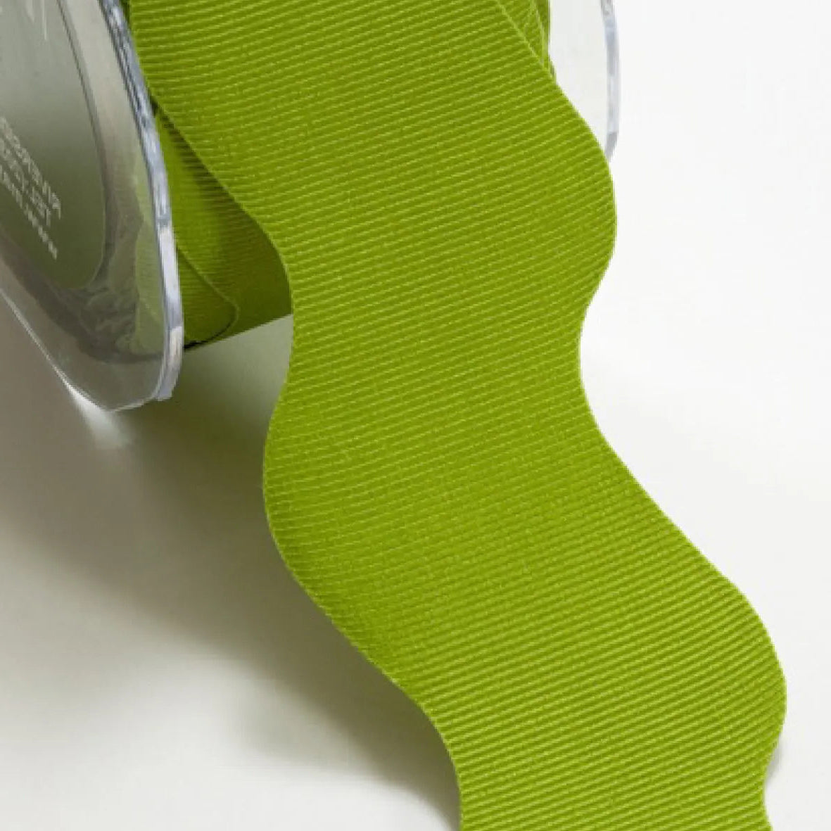 Webband Wellen 38 mm aus 100 % Polyester in Weiß, Gelb, Rot, Grün und Lila als Meterware