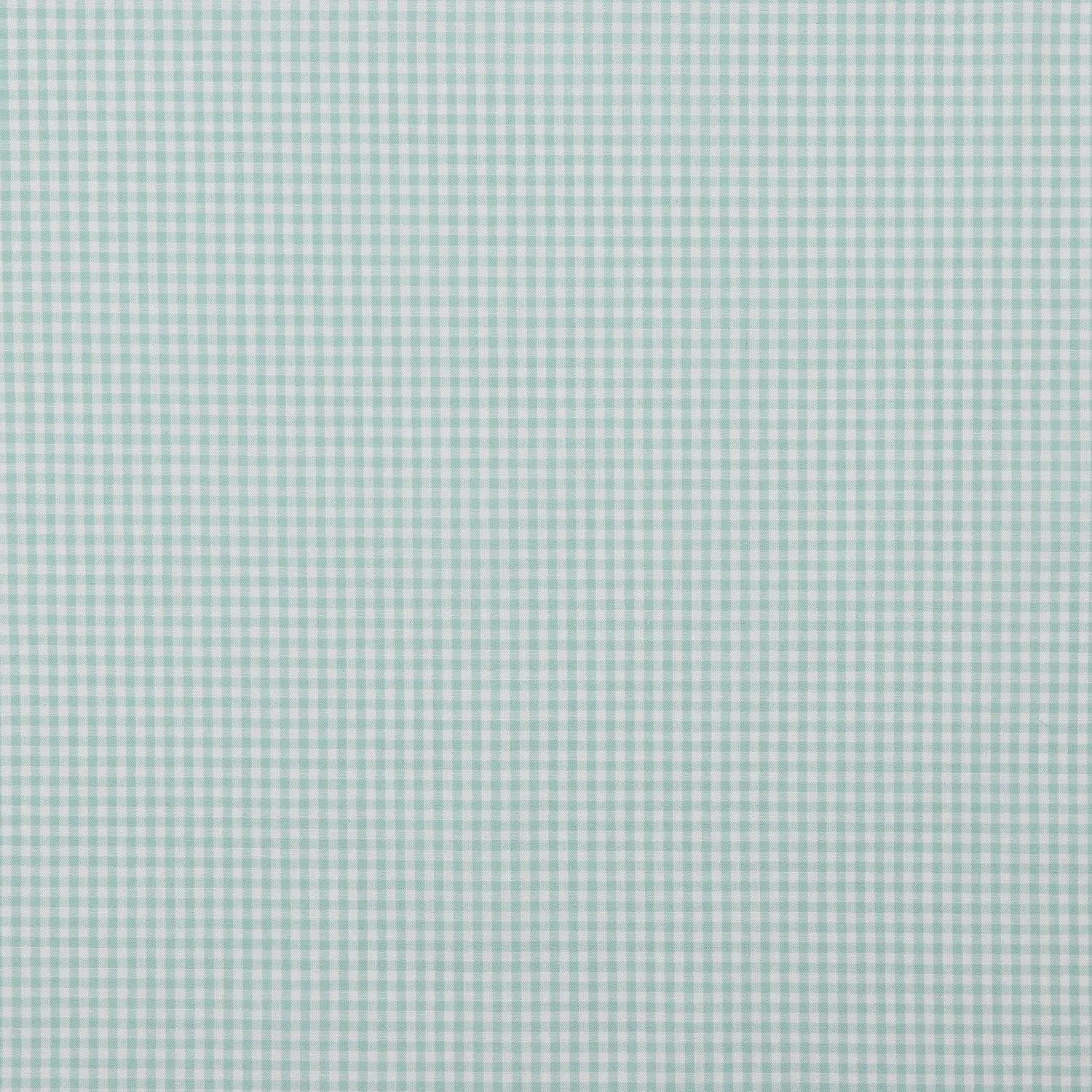 Baumwollstoff Popeline kariert 0,27 cm in Mint aus 100 % Baumwolle, 144 cm breit, Meterware ab 1 Meter
