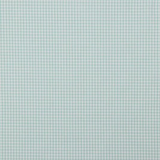 Baumwollstoff Popeline kariert 0,27 cm in Mint aus 100 % Baumwolle, 144 cm breit, Meterware ab 1 Meter