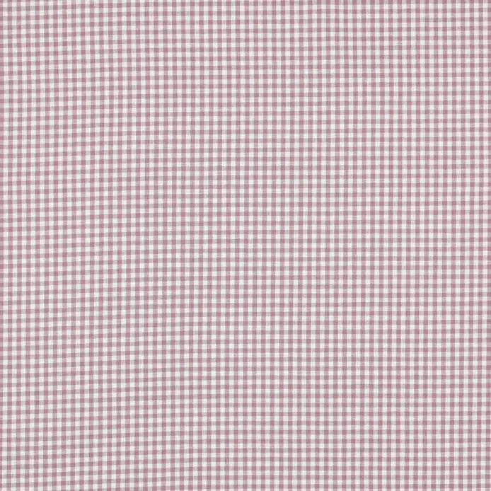 Baumwollstoff Popeline kariert 0,27 cm in Mauve aus 100 % Baumwolle, 144 cm breit, Meterware ab 1 Meter