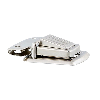 Mappenschloss Steckschloss 38 mm, silber
